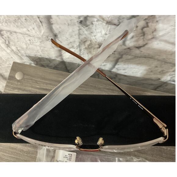 XOXO Catwalk EyeGlass Frames Rectangular Gold Wire Rims - Picture 5 of 8